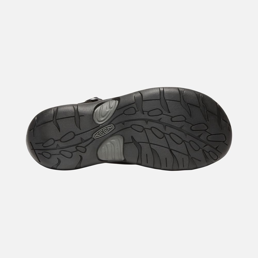 Slip-On Keen Femme Noir | Presidio Ii Cross Strap | ZVXFO-9358